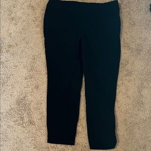 Christopher & Banks Black Cropped Pants